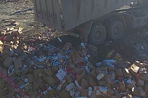 11 ton süd məhsulu məhv edildi