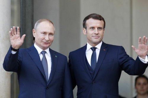 Makron və Putin Ukrayna məsələsini müzakirə ediblər