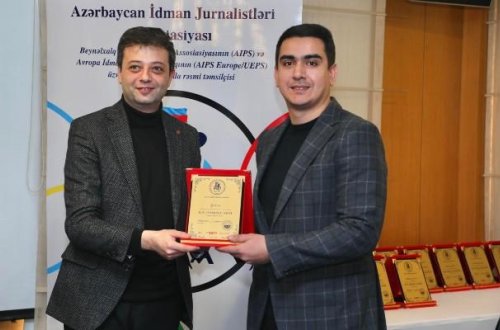 Qol.az-a ilin idman saytı mükafatı təqdim olundu