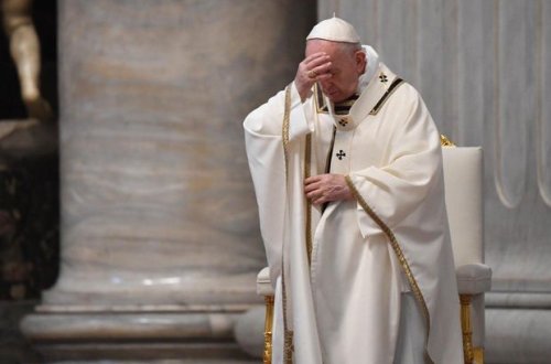 Папа Римский помолился за Украину