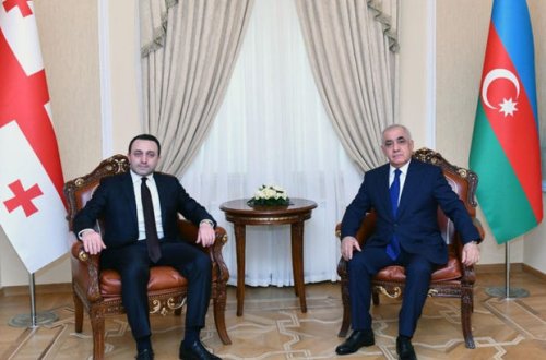 Əli Əsədov gürcü həmkarı ilə dünənki zəlzələni müzakirə etdi