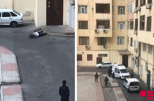Bakıda 22 yaşlı oğlan özünü doqquzuncu mərtəbədən atdı