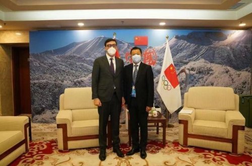 Фарид Гаибов встретился с замминистра спорта Китая - ФОТО