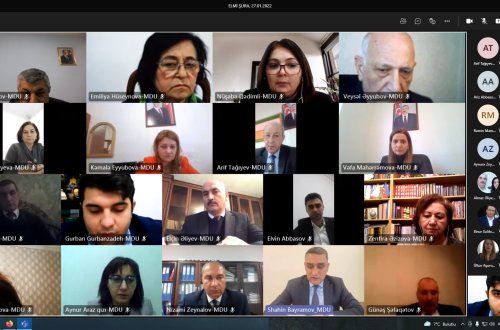 Mingəçevir Dövlət Universitetində Elmi Şuranın növbədənkənar iclası keçirilib