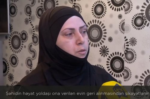 Почему у жены шехида отобрали выданную ей квартиру? - ВИДЕО