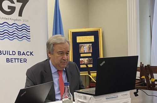 BMT baş katibi G7 ölkələrinin təhlükəsizlik konfransında iştirak edəcək