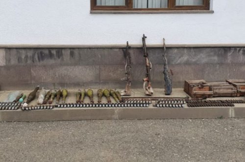 Xocavənddə ermənilərin atıb qaçdığı silah-sursat aşkarlanıb - VİDEO