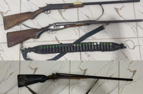 Astara sakinlərindən qanunsuz silahlar götürülüb