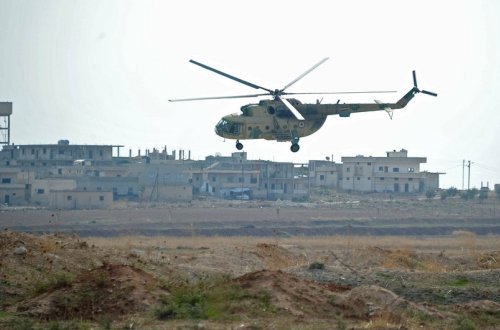 Suriyada hərbi helikopter qəzaya uğrayıb, 2 nəfər ölüb -YENİLƏNİB