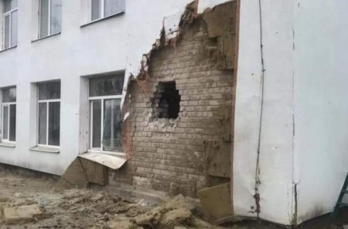 Ukrayna Prezidenti separatçıların bağçanı atəşə tutmasına münasibət bildirib