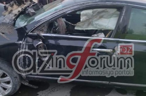 Beyləqan icra başçısı və müavinin xidməti maşınları bir-birilə toqquşdu – TƏFƏRRÜAT
