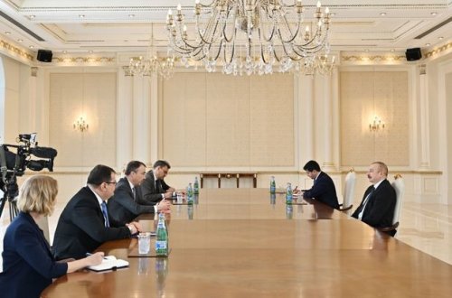 İlham Əliyev Avropa İttifaqının Cənubi Qafqaz üzrə xüsusi nümayəndəsini qəbul etdi