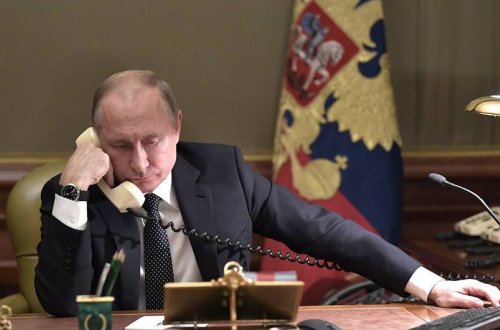 Rusiya Prezidenti Fransa lideri və Almaniya kansleri ilə danışıq aparıb