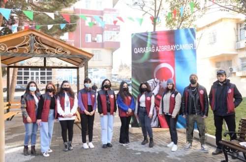 Nəsimi rayonunda daha bir abad həyət sakinlərin istifadəsinə verilib