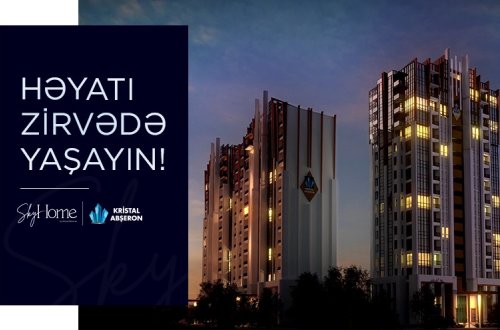 Tbilisi prospektinə 2 dəqiqəlik məsafədə möhtəşəm kompleks – SkyHome!