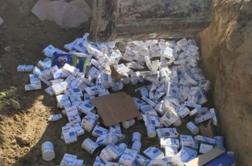 İstehlaka yararsız 110 kq uşaq qidası məhv edilib