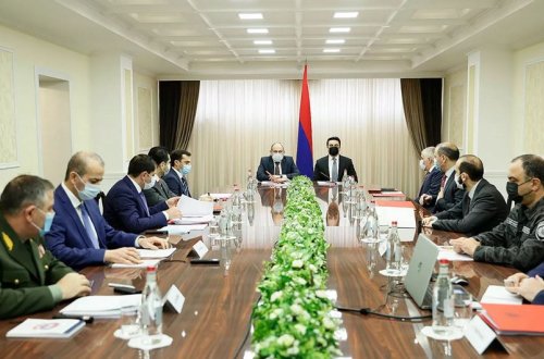 Ermənistanda Təhlükəsizlik Şurasının iclası keçirilib