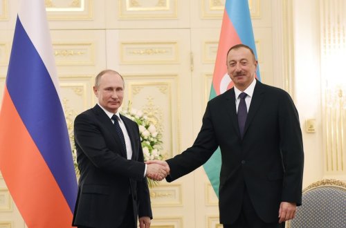 Putin Azərbaycan rəhbərliyinə təşəkkür edib