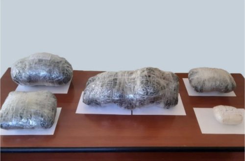 ГПС Азербайджана пресекла попытку контрабанды в страну крупной партии наркотиков - ФОТО