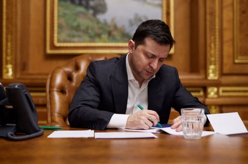 Zelenski Radaya fövqəladə vəziyyətlə bağlı təklif göndərib