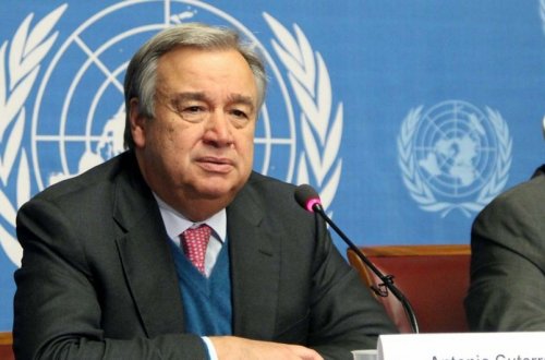 BMT Baş katibi Rusiyanın daimi nümayəndəsi ilə əlaqə saxlayıb