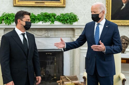 Zelenski Bayden ilə telefonla danışdı