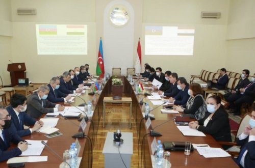 Tacikistan-Azərbaycan ticarət-iqtisadi əməkdaşlıq məsələləri üzrə birgə Hökumətlərarası komissiyanın 5-ci iclası keçirilib