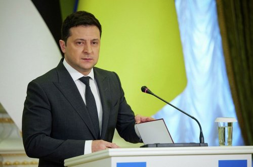 Volodimir Zelenski yenidən beynəlxalq ictimaiyyətə müraciət edib