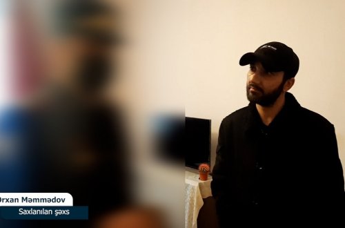 Bakıda narkotiki su sayğacında gizlədən şəxs saxlanılıb