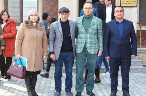 Deputat Qazıqumlaq kəndində seçicilərlə görüşdü