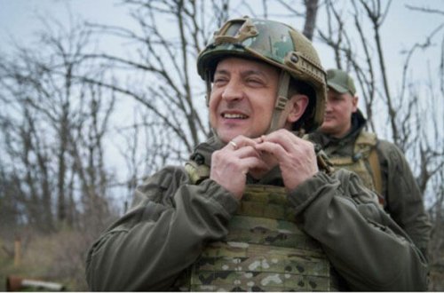 Zelenski bunkerə aparıldı