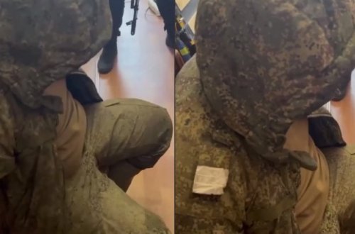 Daha bir rus diversant ələ keçirildi - VİDEO