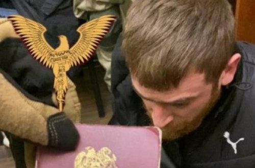 Tutulan Ermənistan vətəndaşı ukraynalılara qarşı talançılıqla məşğul olub -VİDEO