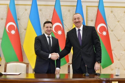 Vladimir Zelenski İlham Əliyevə təşəkkür etdi: GÖSTƏRİLƏN YARDIMA VƏ DƏSTƏYƏ GÖRƏ