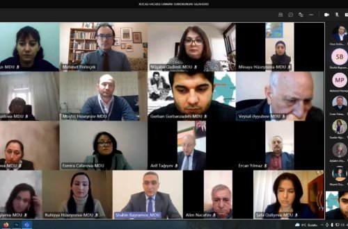 Mingəçevir Dövlət Universitetində Xocalı soyqırımının otuzuncu ildönümünə həsr olunmuş konfrans