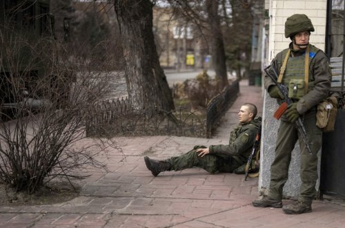 Borispol şəhərinə Rusiya qoşunlarının girməsi barədə məlumat təkzib olunub