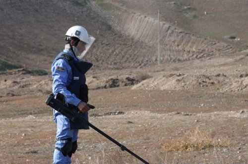 Azad edilən ərazilərdə daha 57 mina aşkarlanıb