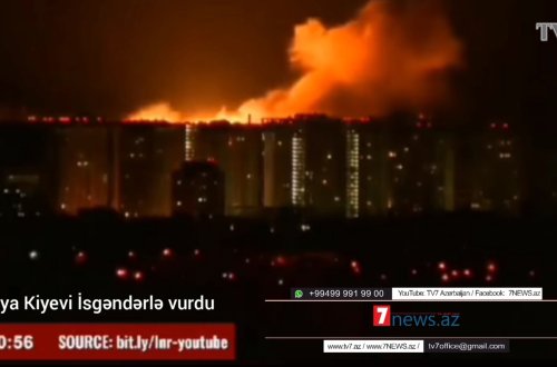 SON DƏQİQƏ: Kiyev 'İsgəndər'lə vuruldu - ÖZƏL