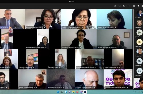 Mingəçevir Dövlət Universiteti Elmi Şurasının növbəti iclası keçirilib