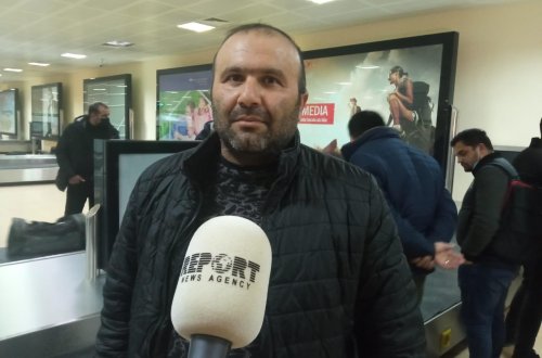 Ukraynadan təxliyə olunan Azərbaycan vətəndaşları təşkilatçılara təşəkkür edib