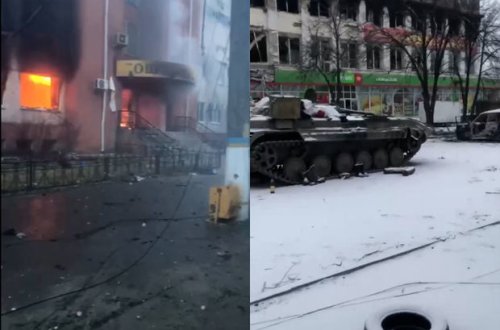 Населенный пункт в Украине превратился в 