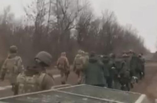 Xeyli sayda rus əsgəri təslim oldu – VİDEO