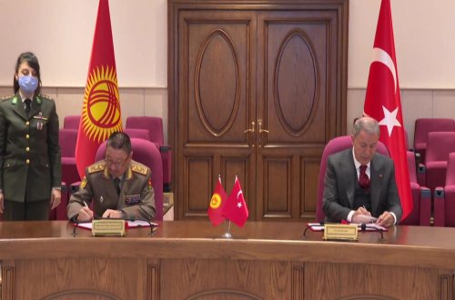 Türkiyə və Qırğızıstan hərbi əməkdaşlığı genişləndirir