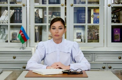 Mehriban Əliyeva Od çərşənbəsindən paylaşım edib