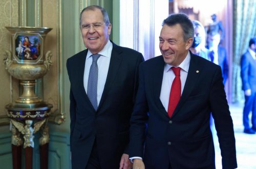 Lavrov və BQXK prezidenti Ukraynada humanitar problemləri müzakirə ediblər