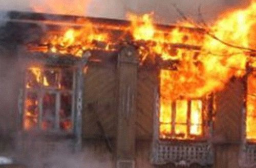 Gəncədə evdə yanğın, yaşlı kişi yanaraq öldü
