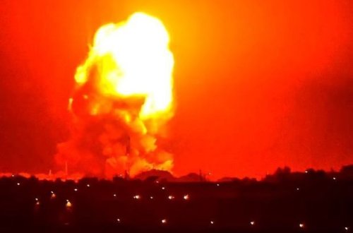 Киев снова подвергается бомбардировке