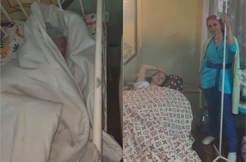 Mariupolda doğum evi atəşə tutulub - FOTO