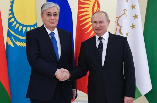 Putinlə Tokayev Ukraynadakı durumu müzakirə ediblər