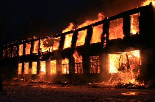 Cəlilabadda məktəbdə yanğın olub